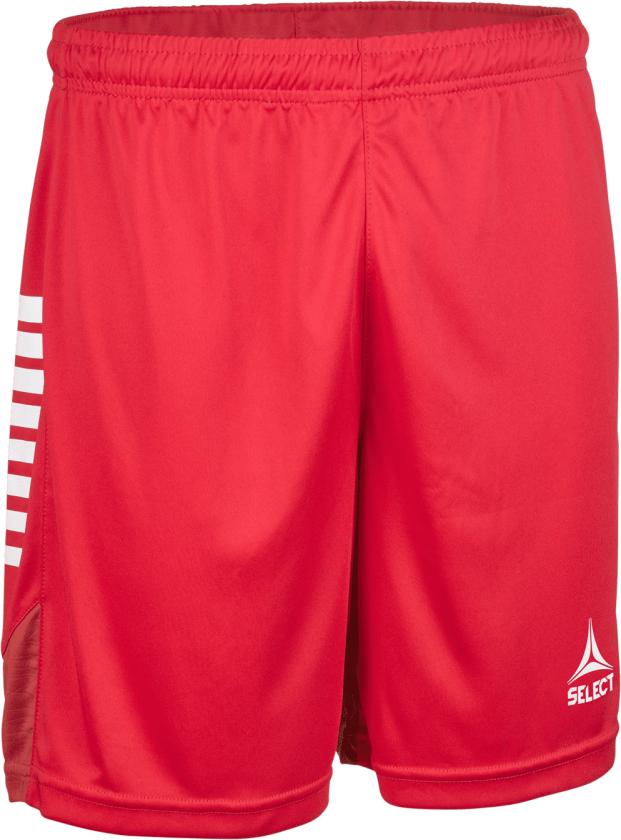 Select Player Shorts Spain v25, fotballshorts, junior RED/WHITE