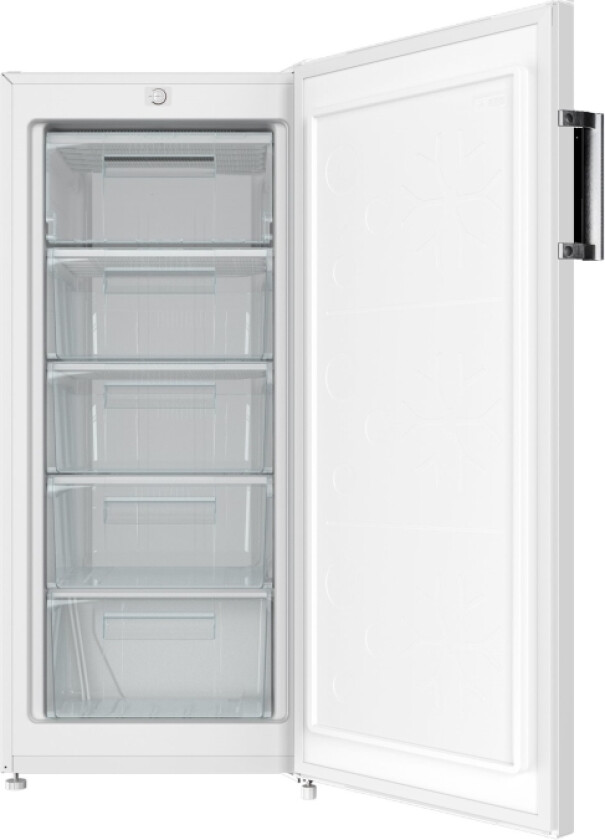 Frf145we - Fryser - Stående - Bredde: 54 Cm - Dybde: 55 Cm - Høyde: 125.9 Cm - 145 Liter - Klasse E - Hvit