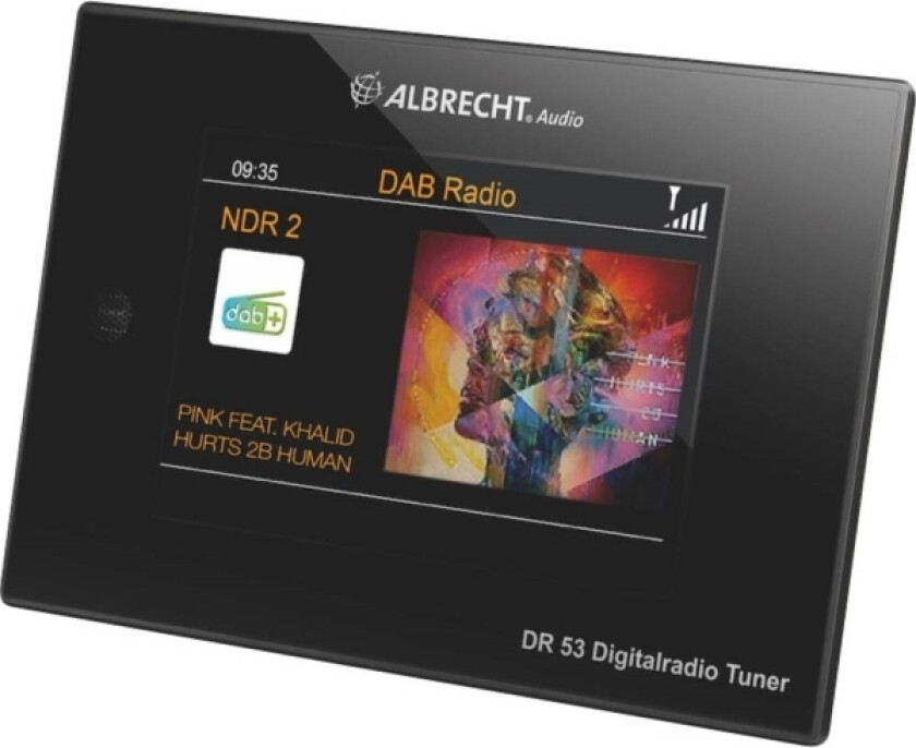 Dr 53 Digital Radiotuner Svart Bt