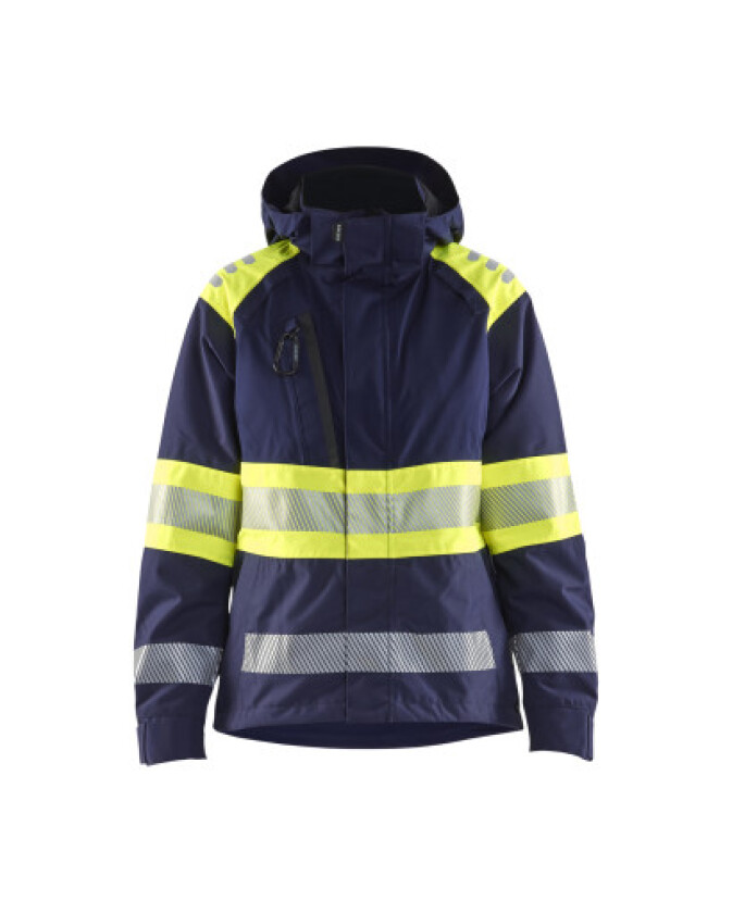 Dame High Vis Shell Jacket Marine
