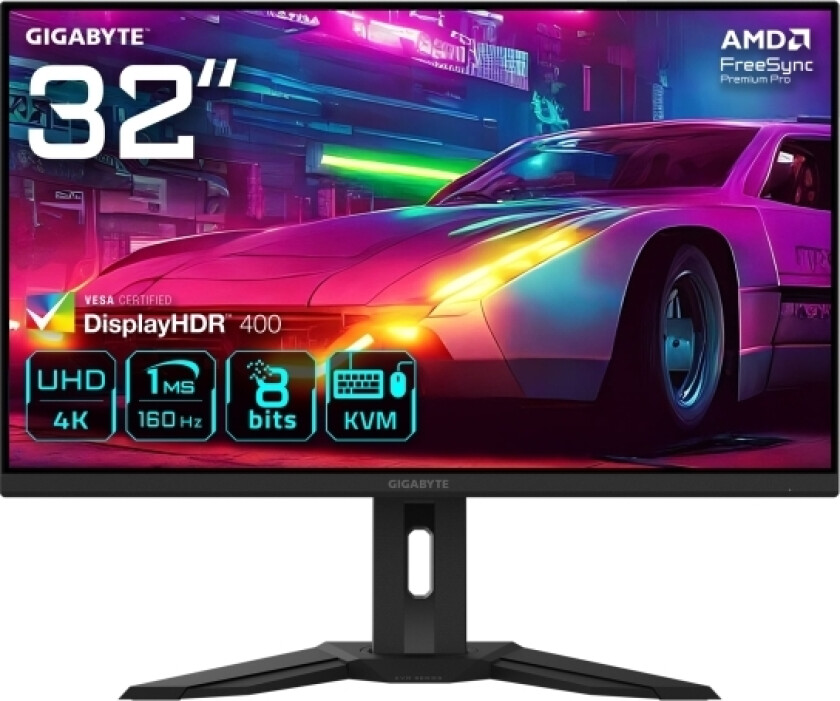 Gigabyte M32up Ek Gaming Monitor, 31,5 Zoll, 160Hz, Uhd, Ips, Adaptivesync