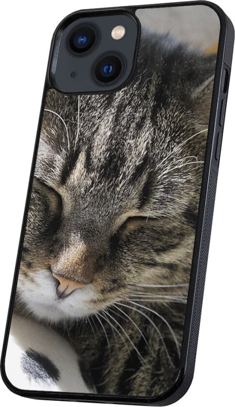 iPhone 13 - Deksel/Mobildeksel Sovende Katt