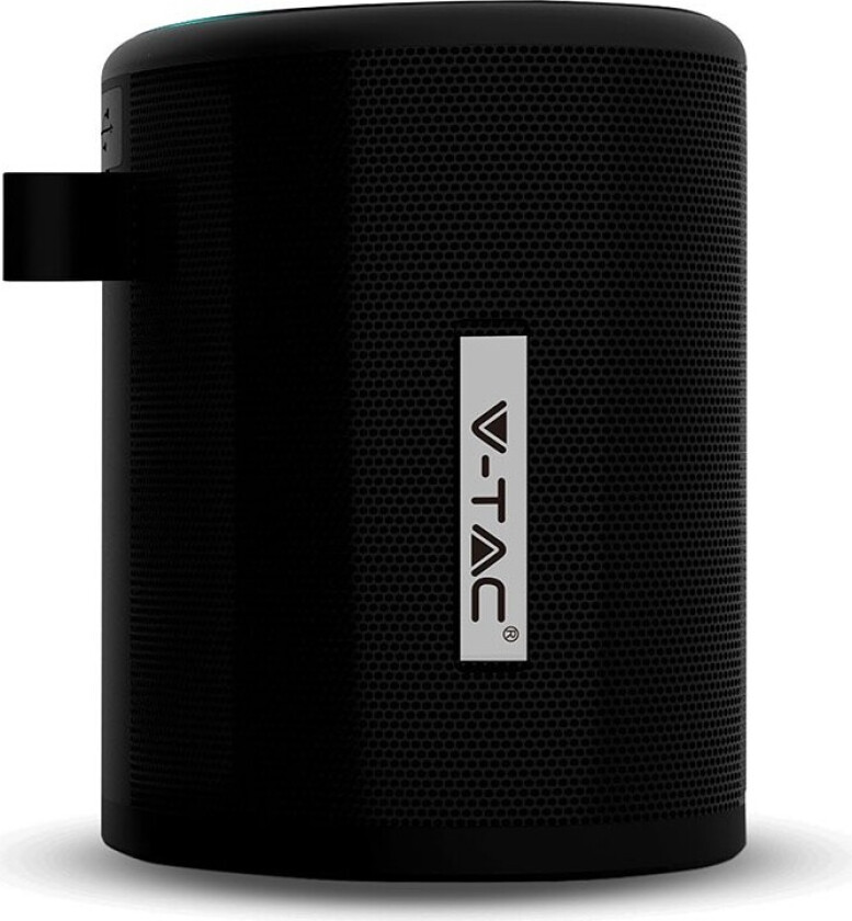 Bærbar Bluetooth-høyttaler - 1500mAh Batteri, Micro USB-kabel (TWS), Svart