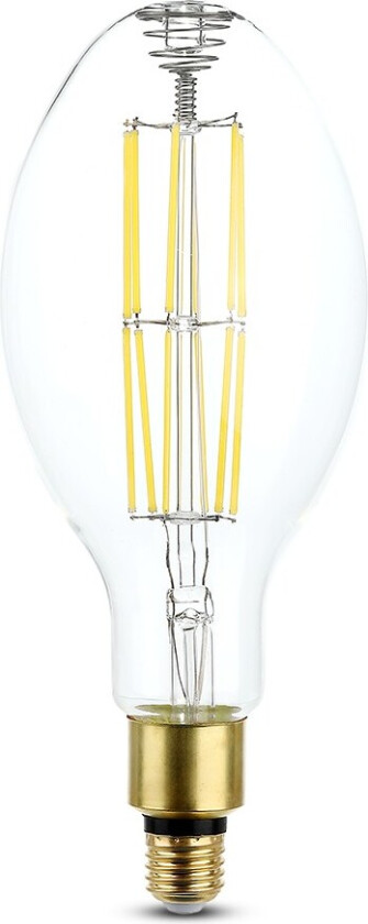 ED120 lyspære 24W E27 - klart glass, 6400K, karbontråd, 160lm/watt - Kulør : Kald
