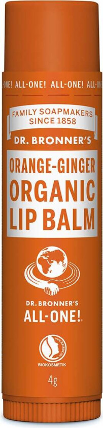 Organic Lip Balm, 4 g  Leppepleie