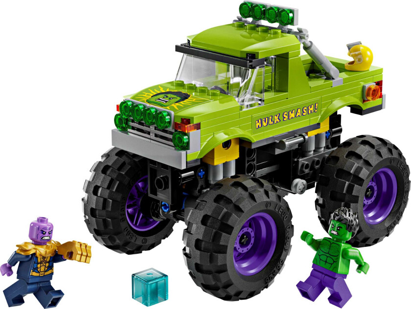 Super Heroes - Hulk-monstertruck mot Thanos (76312)