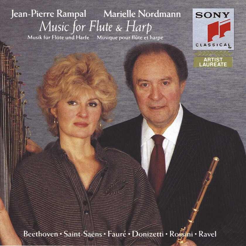 JeanPierre Rampal, Marielle Nordmann, Francesco Petrini Music For Flute & Harp CD