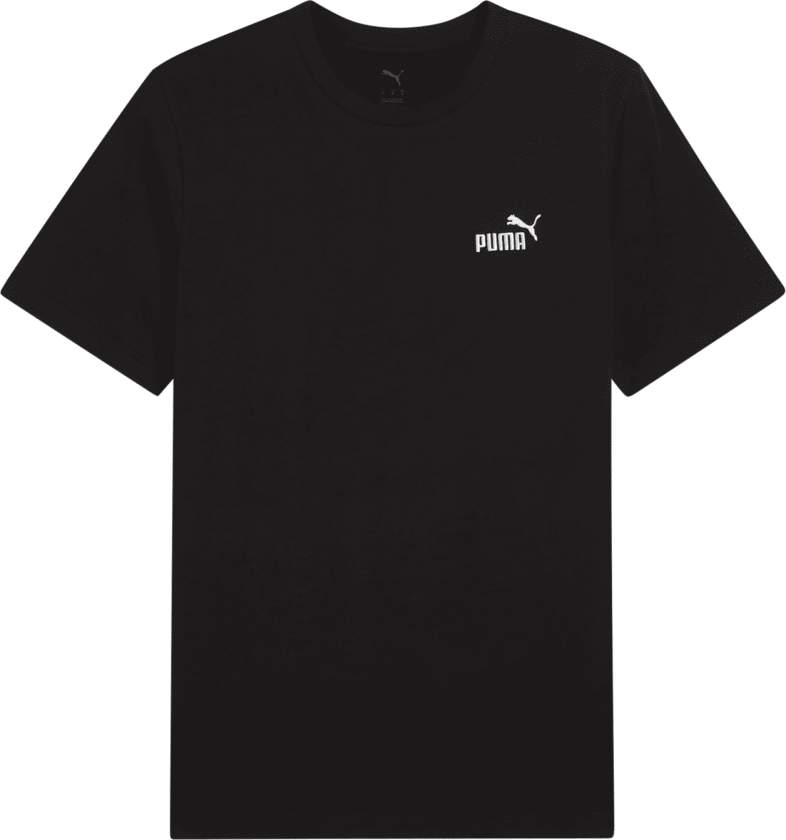 Essential Small No. 1 Logo Tee, t-skjorte, herre Puma Black