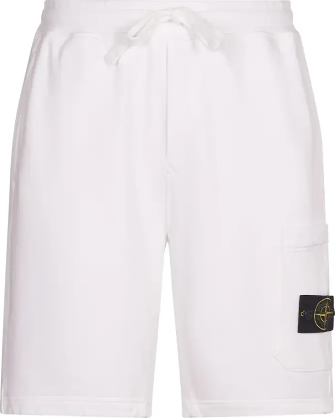 Herre, Shorts, Hvit, L