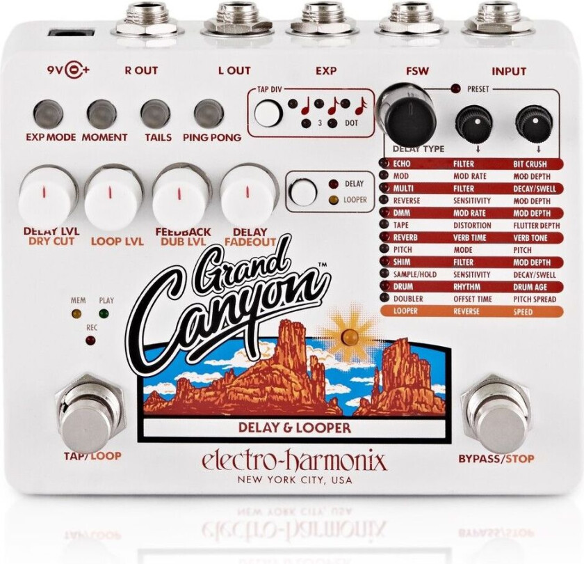 Electro Harmonix Grand Canyon Delay & Looper