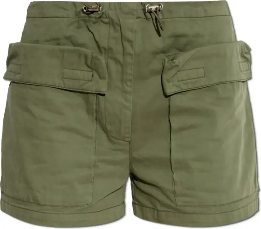 Dame, Shorts, Grønn, 2XS