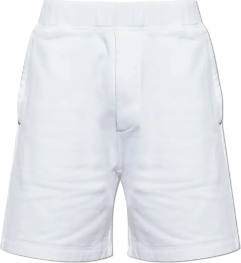 Herre, Shorts, Hvit, 2XL