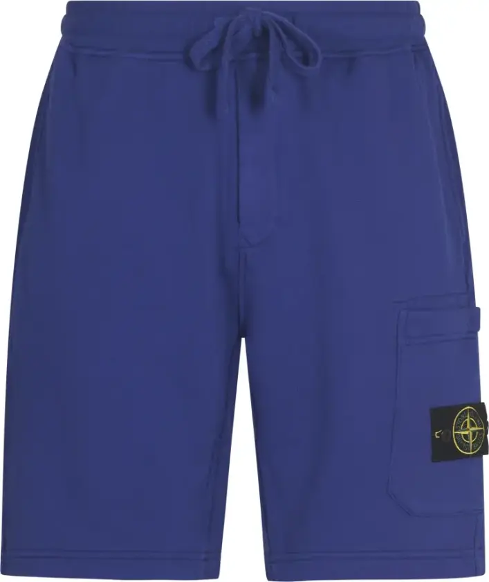 Herre, Shorts, Blå, 2XL