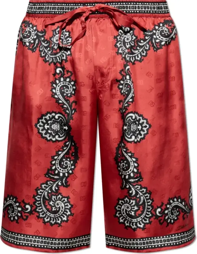 Herre, Shorts, Rød, M