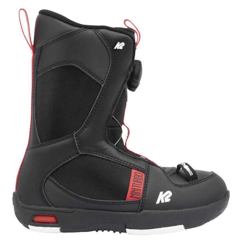 Snowboard Boots Mini Turbo JR 22/23, snowoardstøvel BLACK