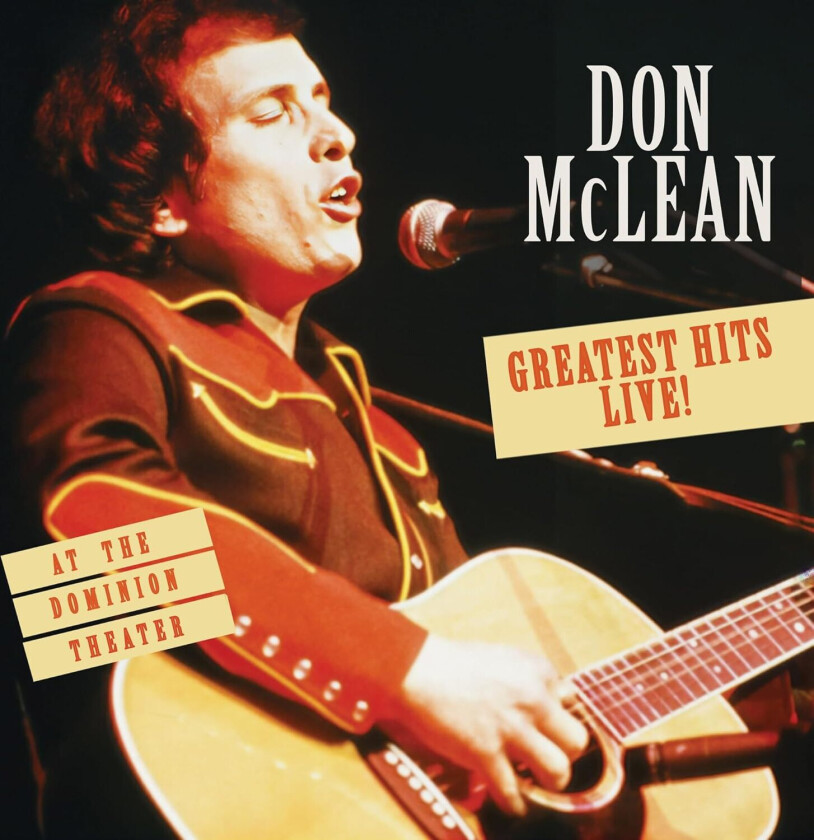 Don McLean Greatest Hits Live! At The Dominion Theatre CD