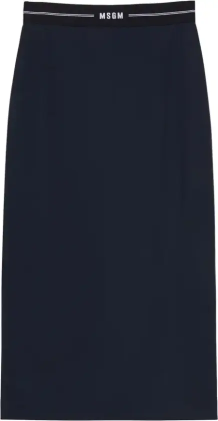 Msgm, Dame, Skjørt, Blå, S