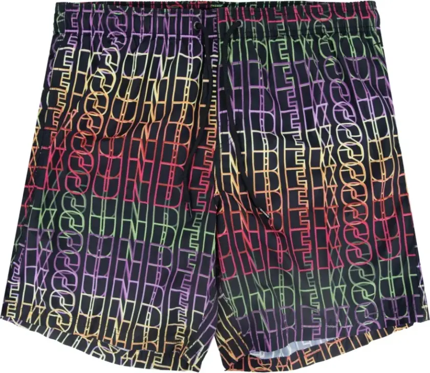 Herre, Shorts, Flerfarget, M