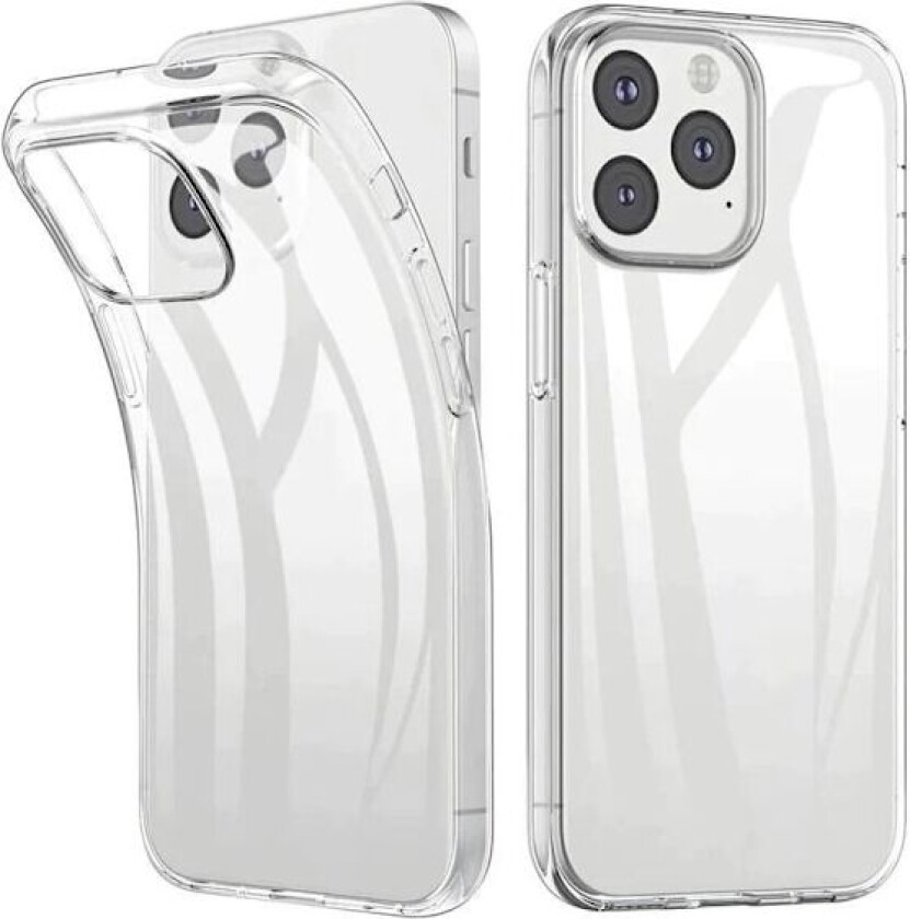 Deksel Samsung S25 PLUS klar gummi litt sterkere Transparent