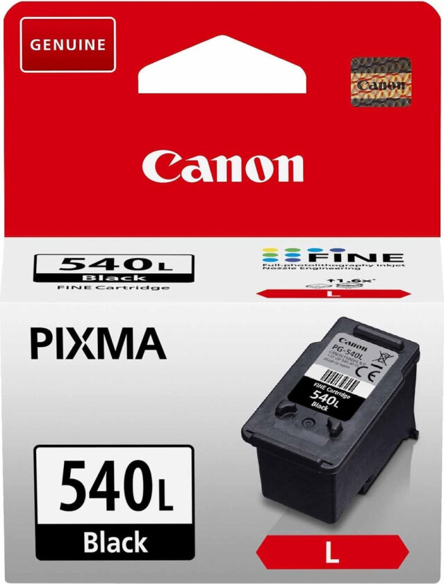 blekkpatron PG-540L Sort