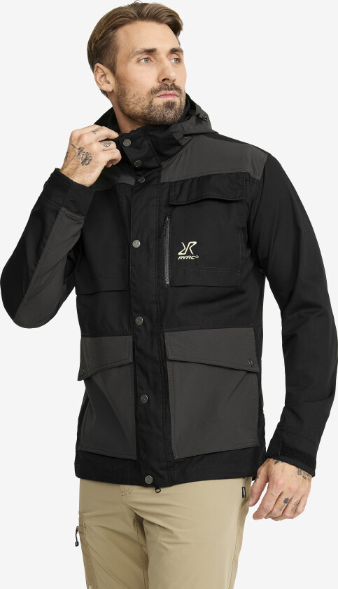 Skalljakke, Turjakke & Vindjakke, Rambler Lightweight Pro Jacket Herre Black/Anthracite, Størrelse:L