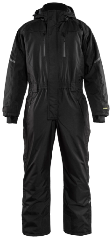 Vinter kjeledress Sort D100