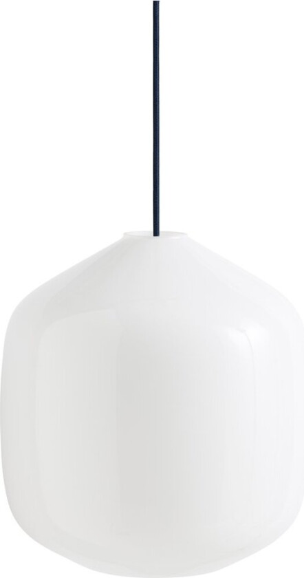 Buoy pendel Ø30 cm Opal glass-anthracite blue