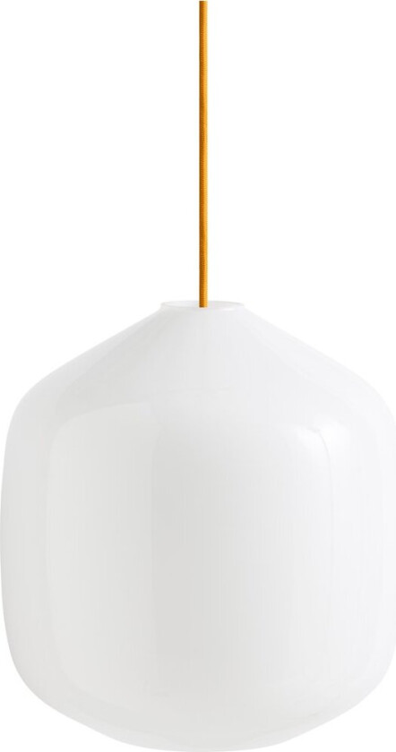 Buoy pendel Ø30 cm Opal glass-amber yellow