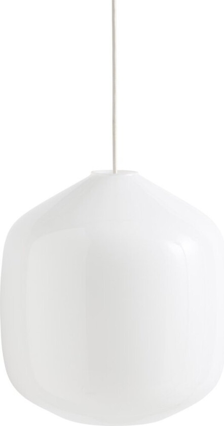 Buoy pendel Ø30 cm Opal glass-clay white