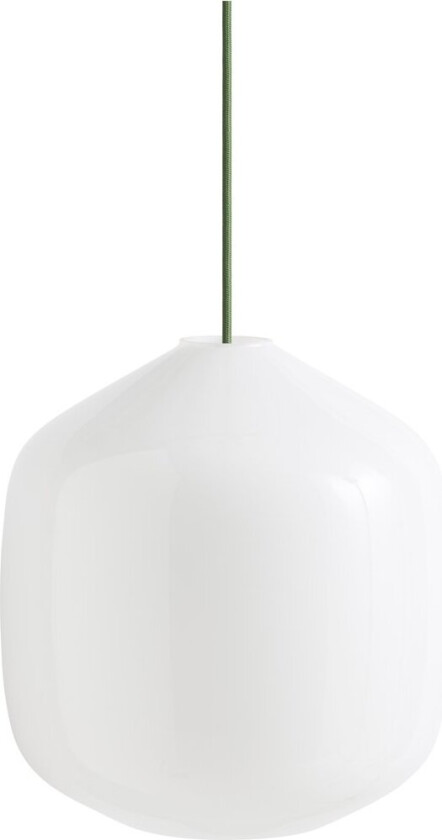 Buoy pendel Ø30 cm Opal glass-garden green