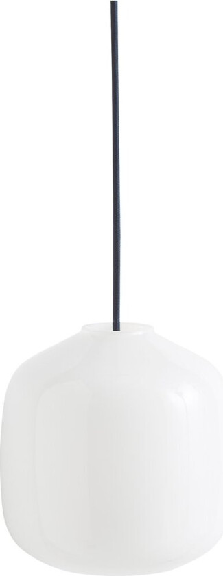 Buoy pendel Ø20 cm Opal glass-anthracite blue
