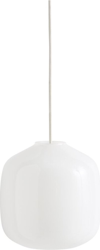 Buoy pendel Ø20 cm Opal glass-clay white