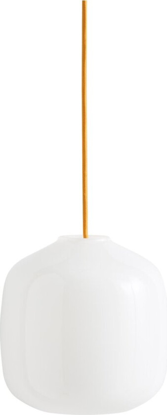 Buoy pendel Ø20 cm Opal glass-amber yellow