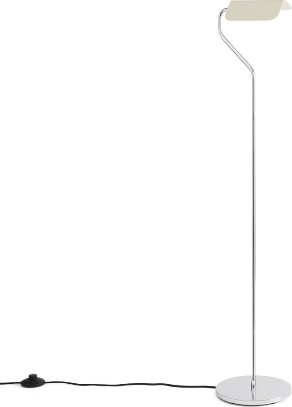 Apex gulvlampe Oyster white