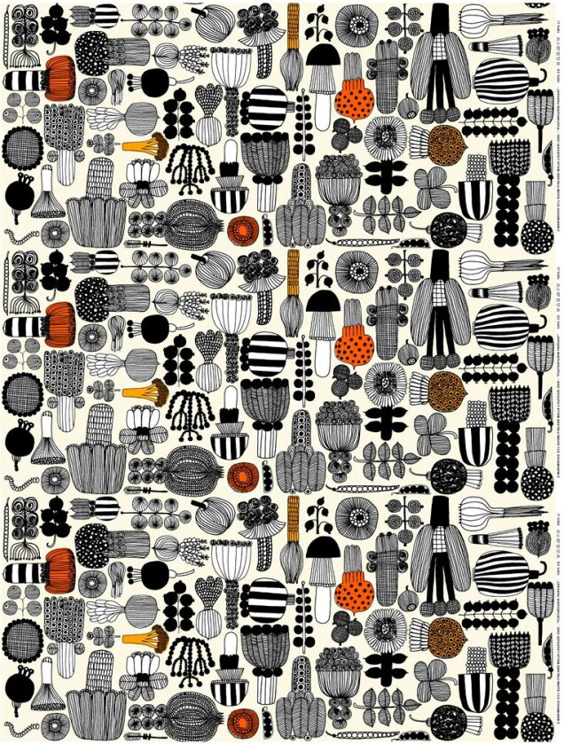 Puutarhurin parhaat voksduk White-black-orange