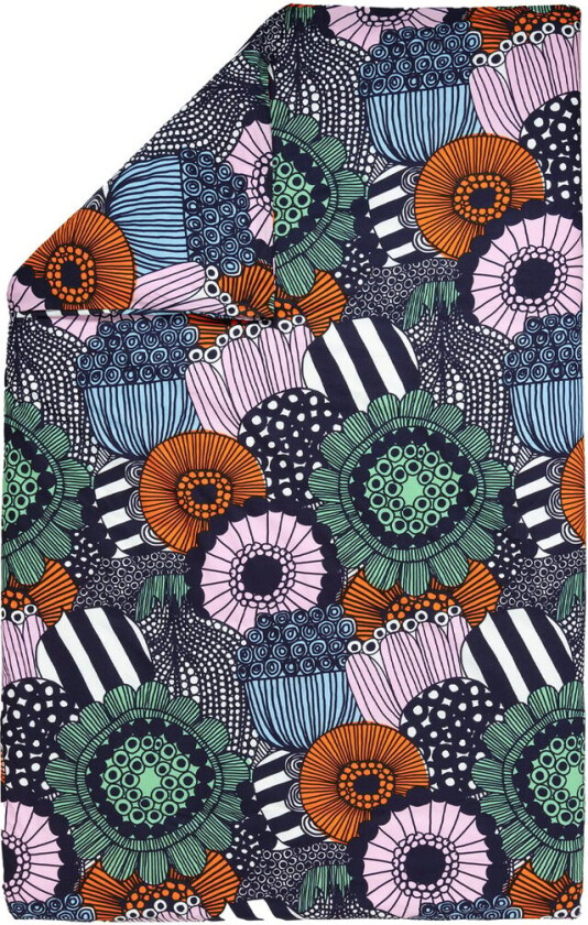 Siirtolapuutarha dynetrekk 150x210 cm White-dark blue-orange