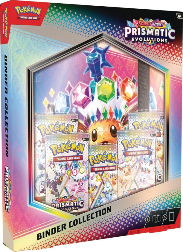 Scarlet & Violet Prismatic Evolutions Binder Collection