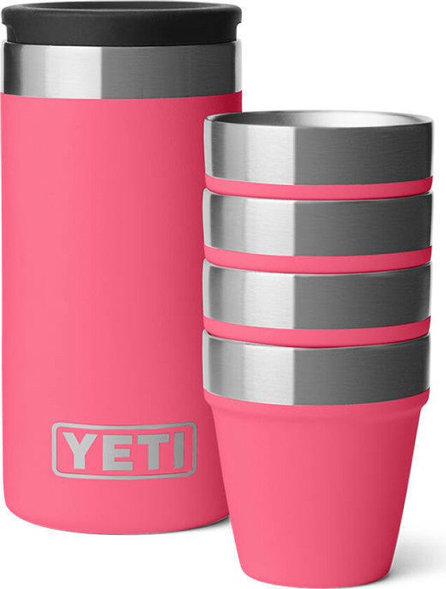 Yeti Rambler Shot Glasses tropical pink