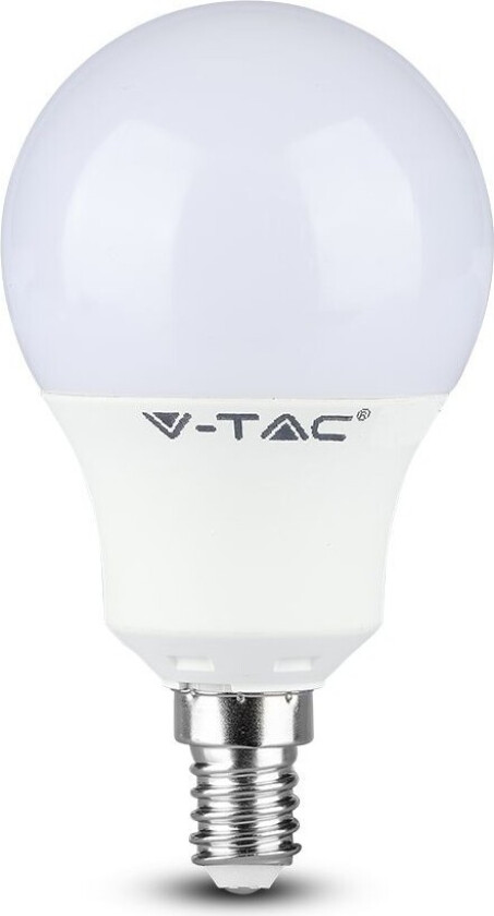 P45 LED Smart Pære 4.8W E14 - RF Kontroll, RGB+3000K, Dimbar. - Kulør : RGB + Varm Hvit