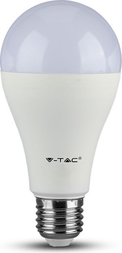 8.5W A60 LED Lyspære E27 - 3000K, Plast, 3 stk/pakke - Kulør : Varm