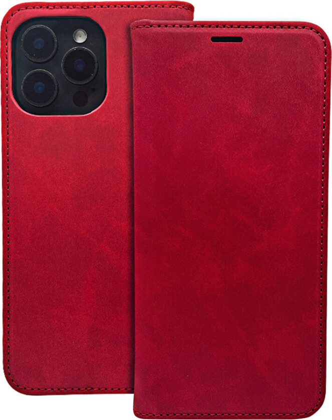 Smart semsket deksel til iPhone 16 Pro Max (6,9") - Rød