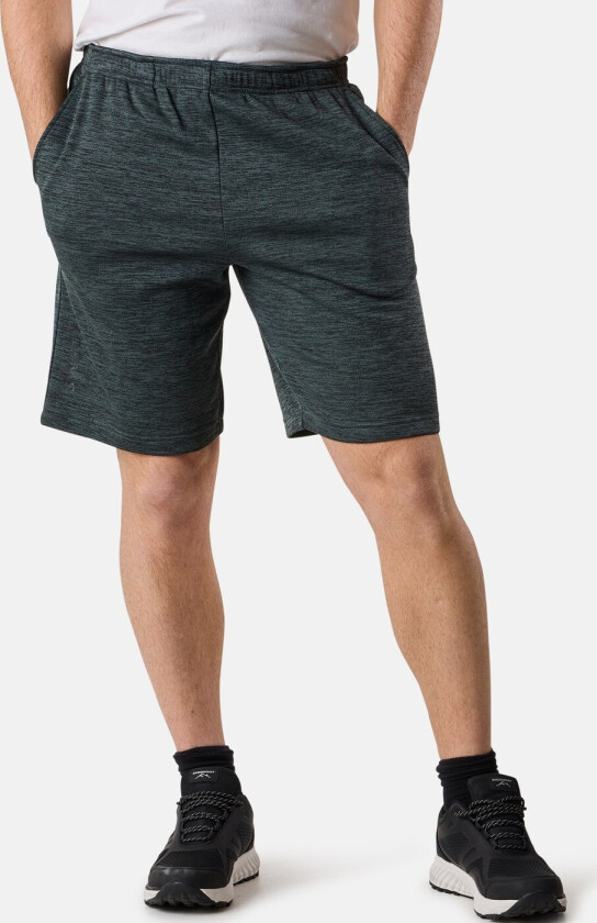 Training Logo Shorts II, Dusty Green Melange/Charcoal M, XL, Sweatpants