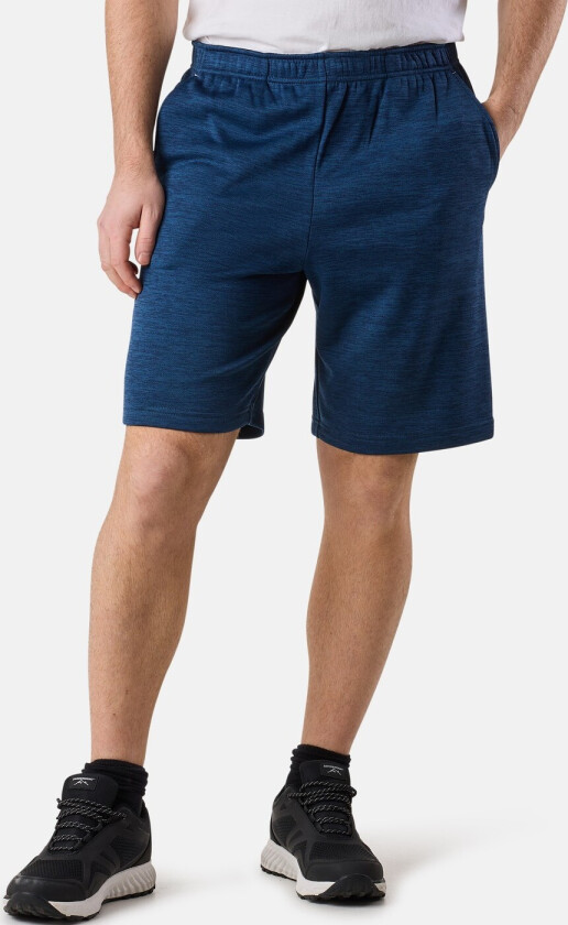 Training Logo Shorts II, Navy Melange/Lt. Grey Melange, S, Sweatpants