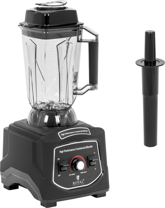 Blender - 1680 W - 2,5 l - pulsfunksjon - 24 500 rpm - Royal Catering