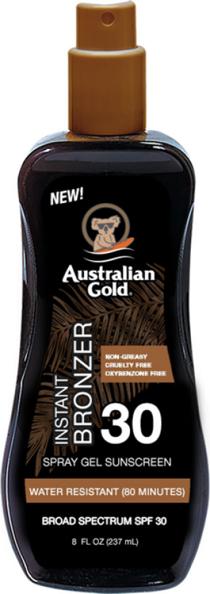 Sunscreen Spray Gel w. Instant Bronzer SPF 30 237 ml