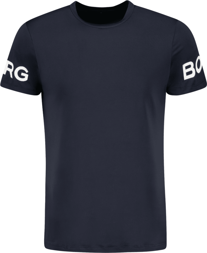 Borg T-Shirt, treningstrøye, herre Night Sky