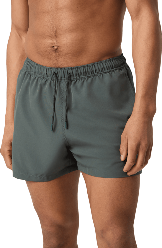 Borg Solid Swim Shorts, badeshorts, herre Urban Chic