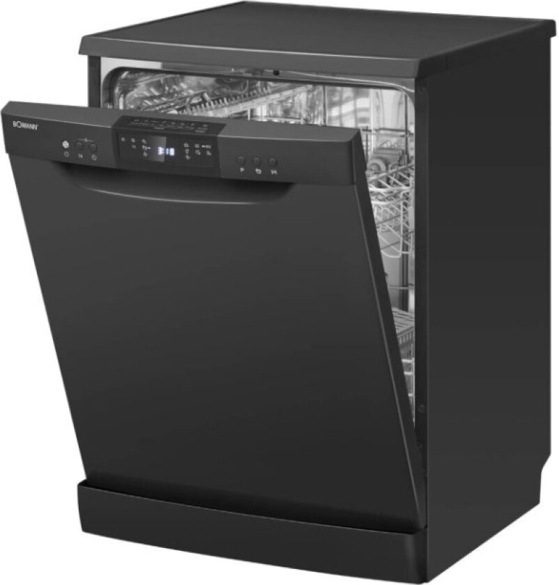 Gsp 7419, Frittstående, Full Størrelse (60 Cm), Sort, Knapper, Berøringskontroll, Led, Kaldt