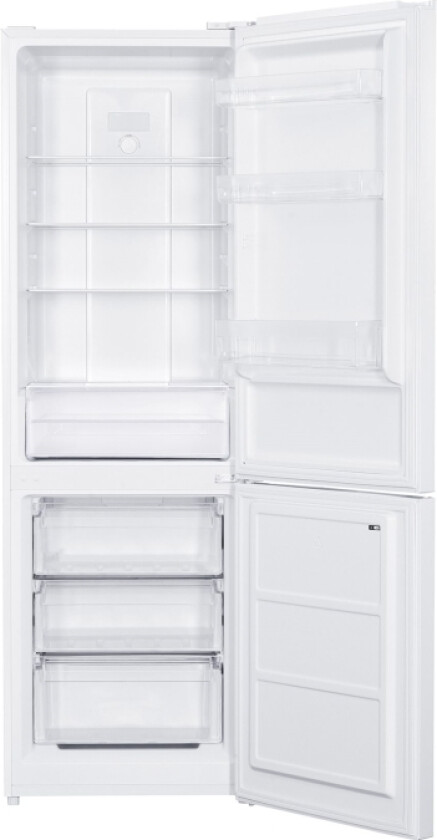 Cbf293nfwd - Kjøleskap/Fryser - Bunnfryser - Bredde: 60 Cm - Dybde: 60.5 Cm - Høyde: 186 Cm - 293 Liter - Klasse E - Hvit