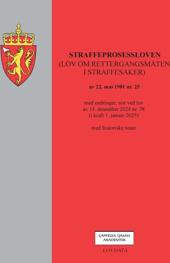Straffeprosessloven